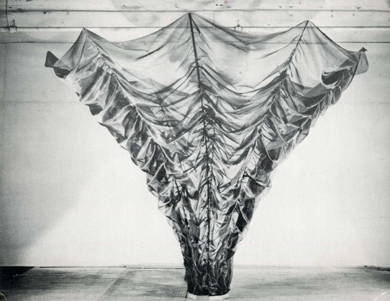 Anne Healy, Sculpture, fabric installation at A.I.R. Gallery